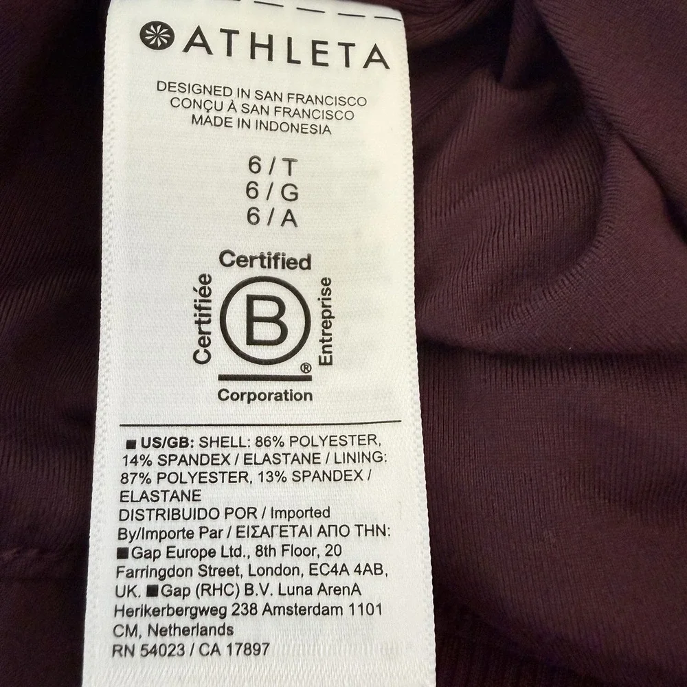 Athleta brooklyn lined